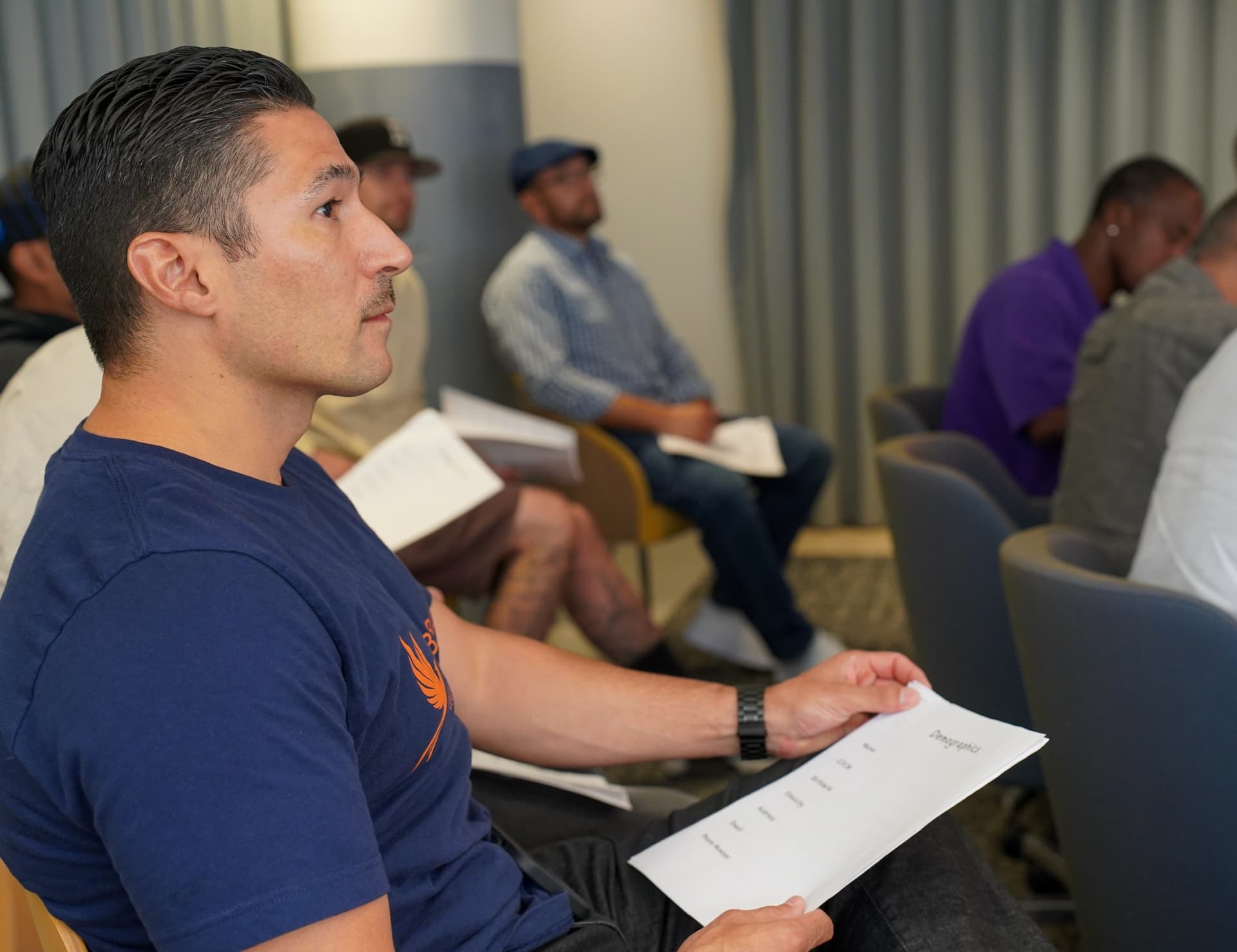 ALI participant attending a program session