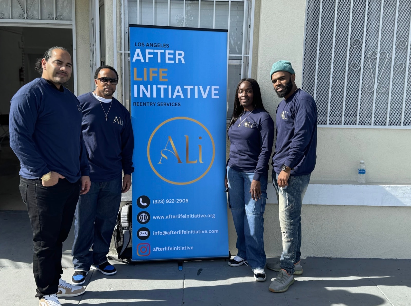 The original ALi team at the first office